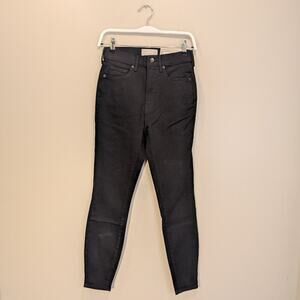 Everlane The Feel Good High Rise Jean Black Classic Casual Gothic - Size 27